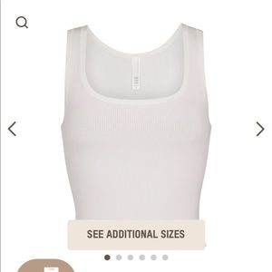 SKIMS soft lounge tank- Marble